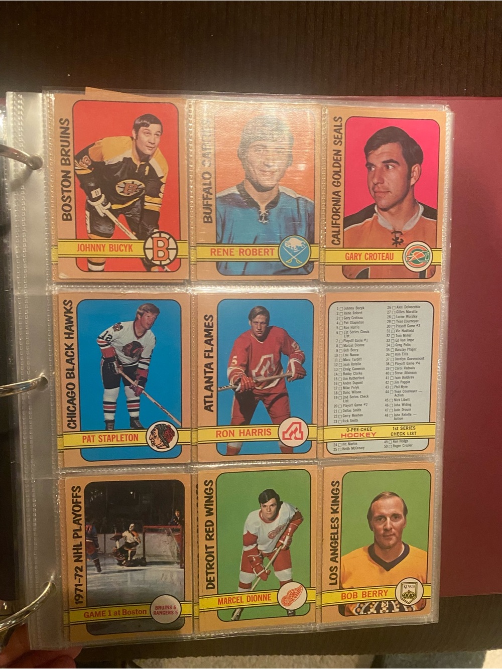 1972-73 OPC Series 1&2 Complete Set (1-209) & extra cards, WHA cards EX-NM